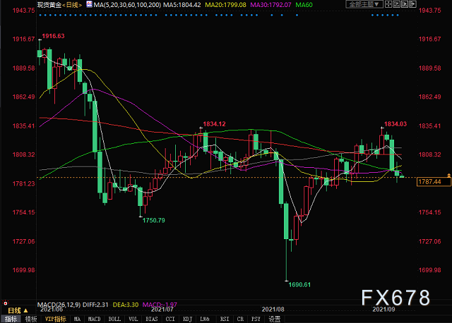 风险情绪低迷支撑美指，黄金多头静待欧银决议