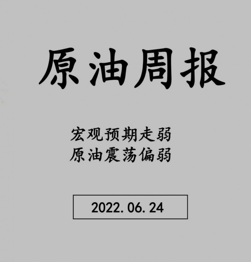 三立期货原油周报(20220624)