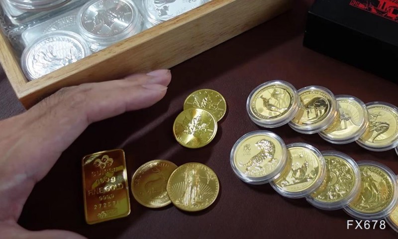 黄金周评：金价二连阳，美国经济续萎缩压制FED加息前景