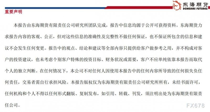 【东海期货8月21日研究所晨会观点精萃】美元持续偏强运行，全球风险偏好延续降温
