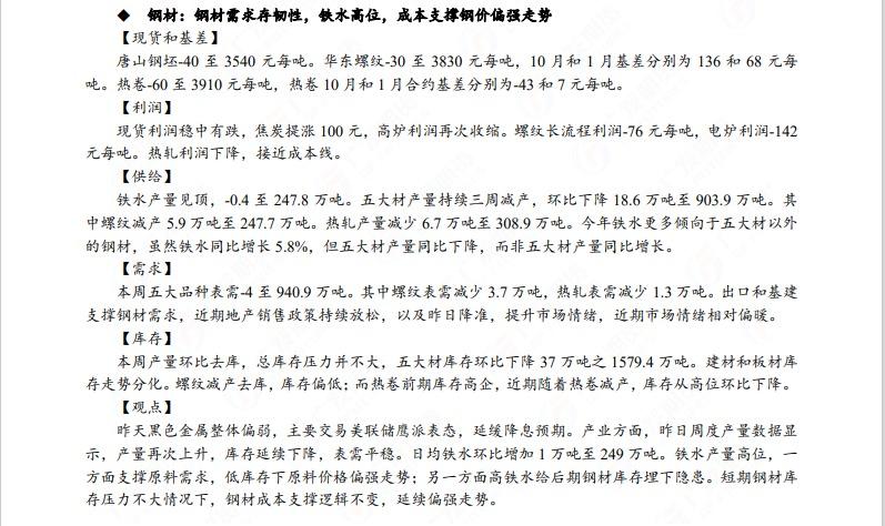 广发期货早知道：原油高位震荡思路，铝低位多单持有